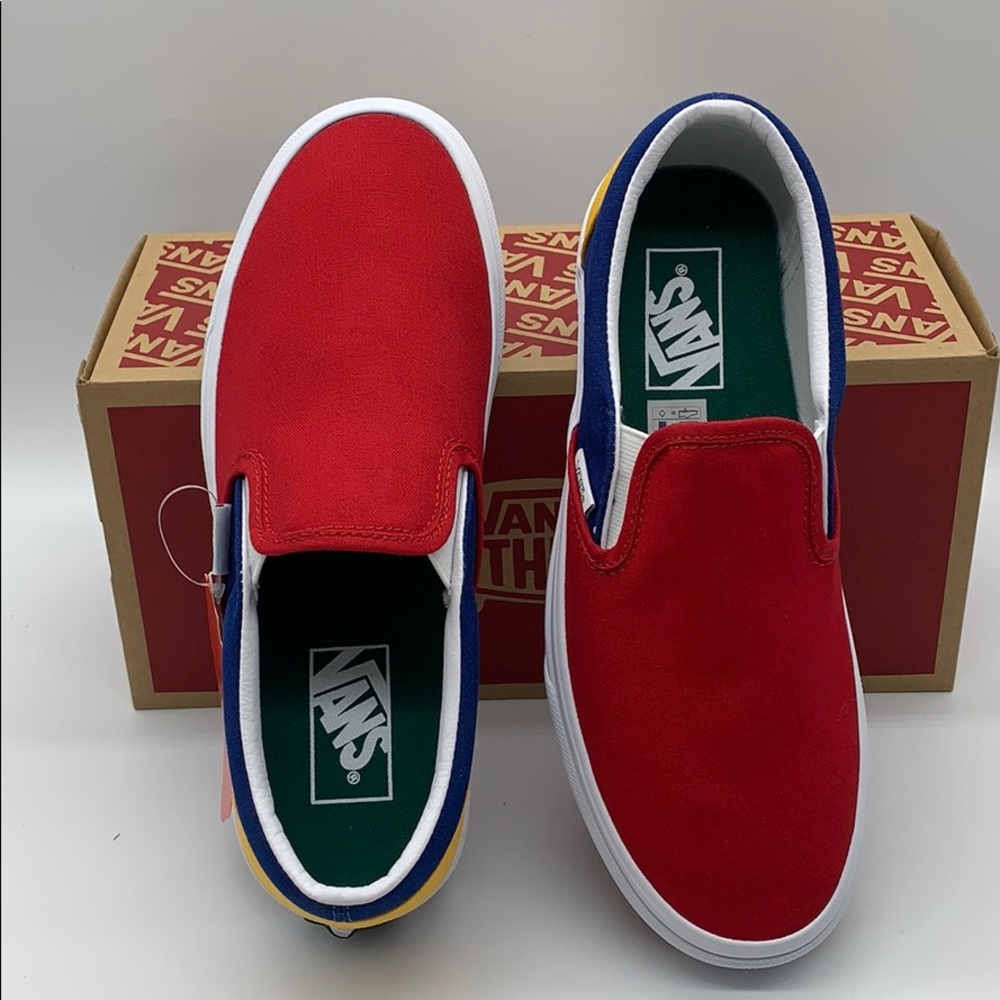• VANS CLASSIC SLIP ON VANS YACHT CLUB RED/Blue men’ - Picture 11 of 16